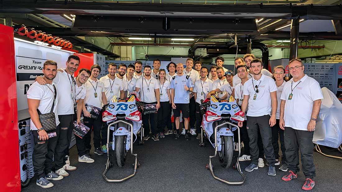 Los estudiantes del Máster en Ingeniería del Motorsport vivieron la emoción del Gran Premio GoPro de Aragón de MotoGP 