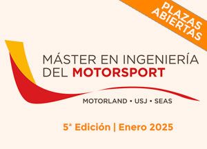 Comienza el plazo de inscripción para el Máster en Ingeniería del Motorsport de SEAS y Motorland Aragón